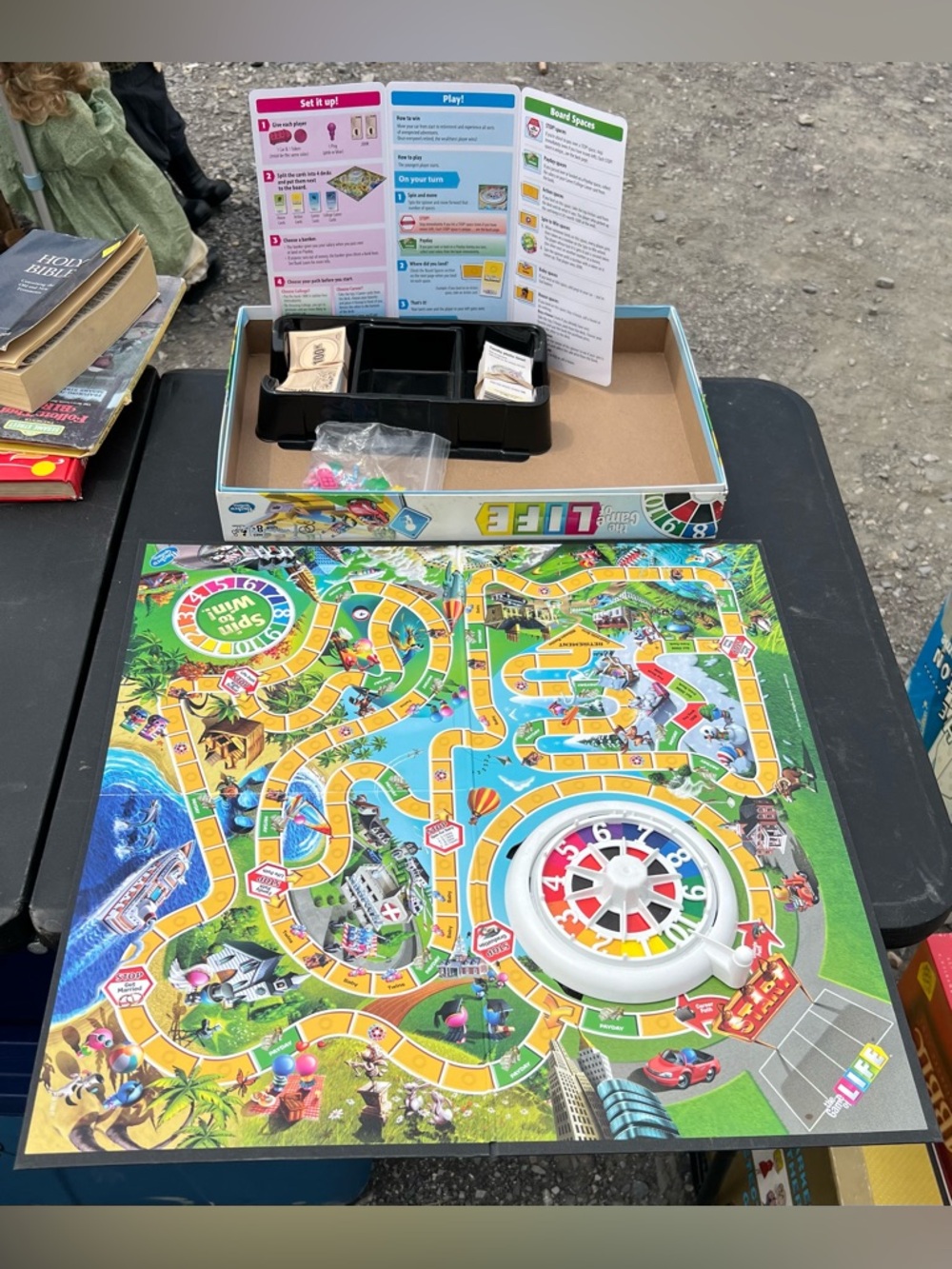 Classic Hasbro Game of Life Board Game